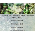 Consultas por Telèfono Tarot -25 Minutos