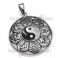 Amuleto yin-yan en plata